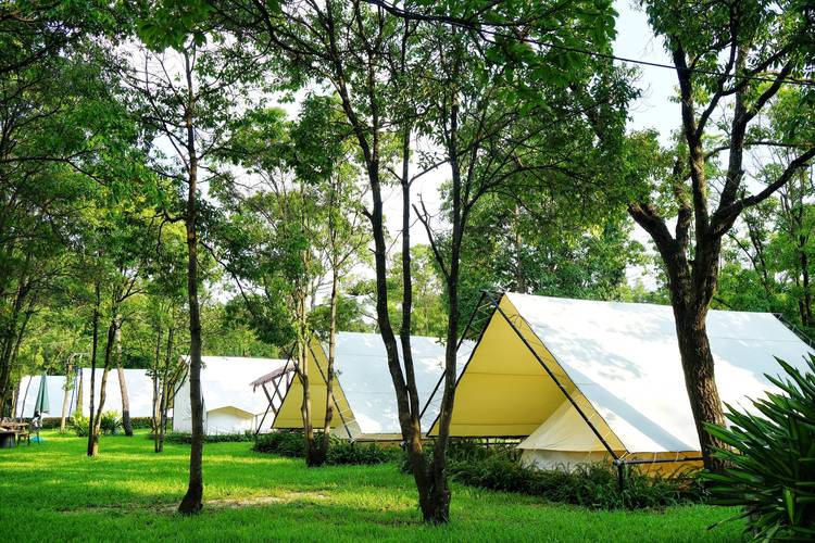 休闲帐篷营地设计效果图