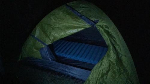 休闲帐篷过夜