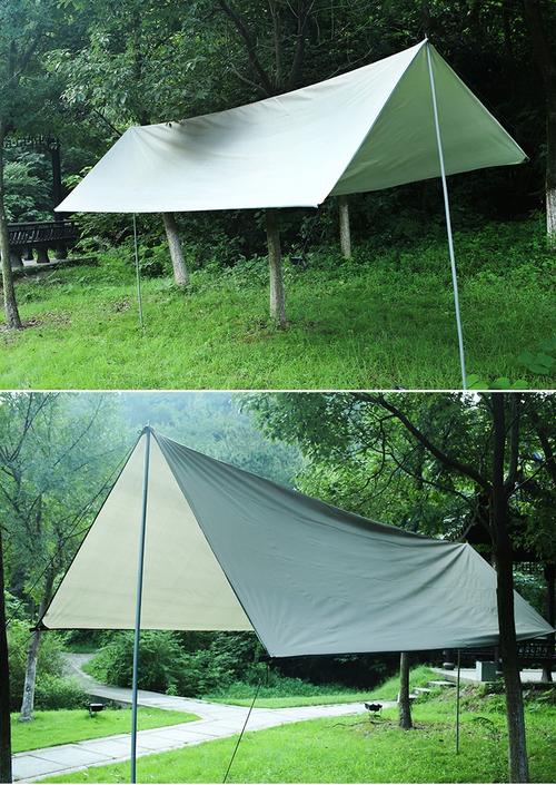 休闲防晒帐篷折叠图案